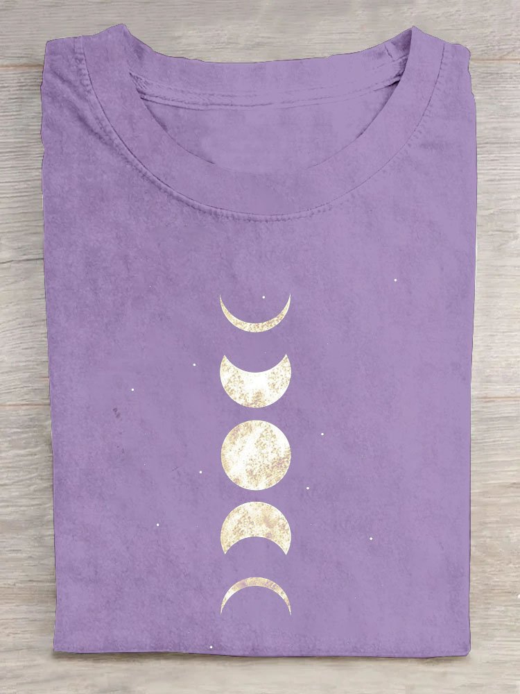 Lässig Mond T-Shirt