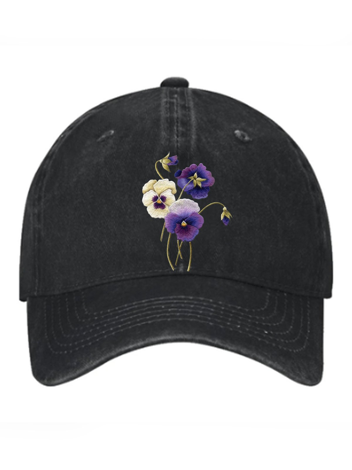 Blumenmuster Baseball Deckel