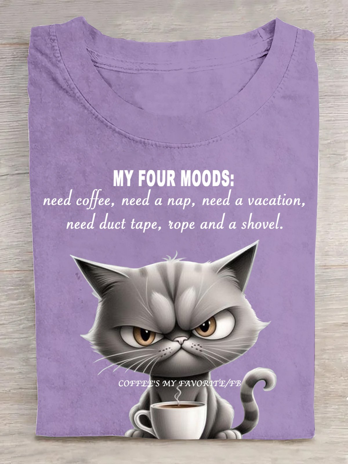 KAFFEE'S meine FAVORIT/FB Katze T-Shirt