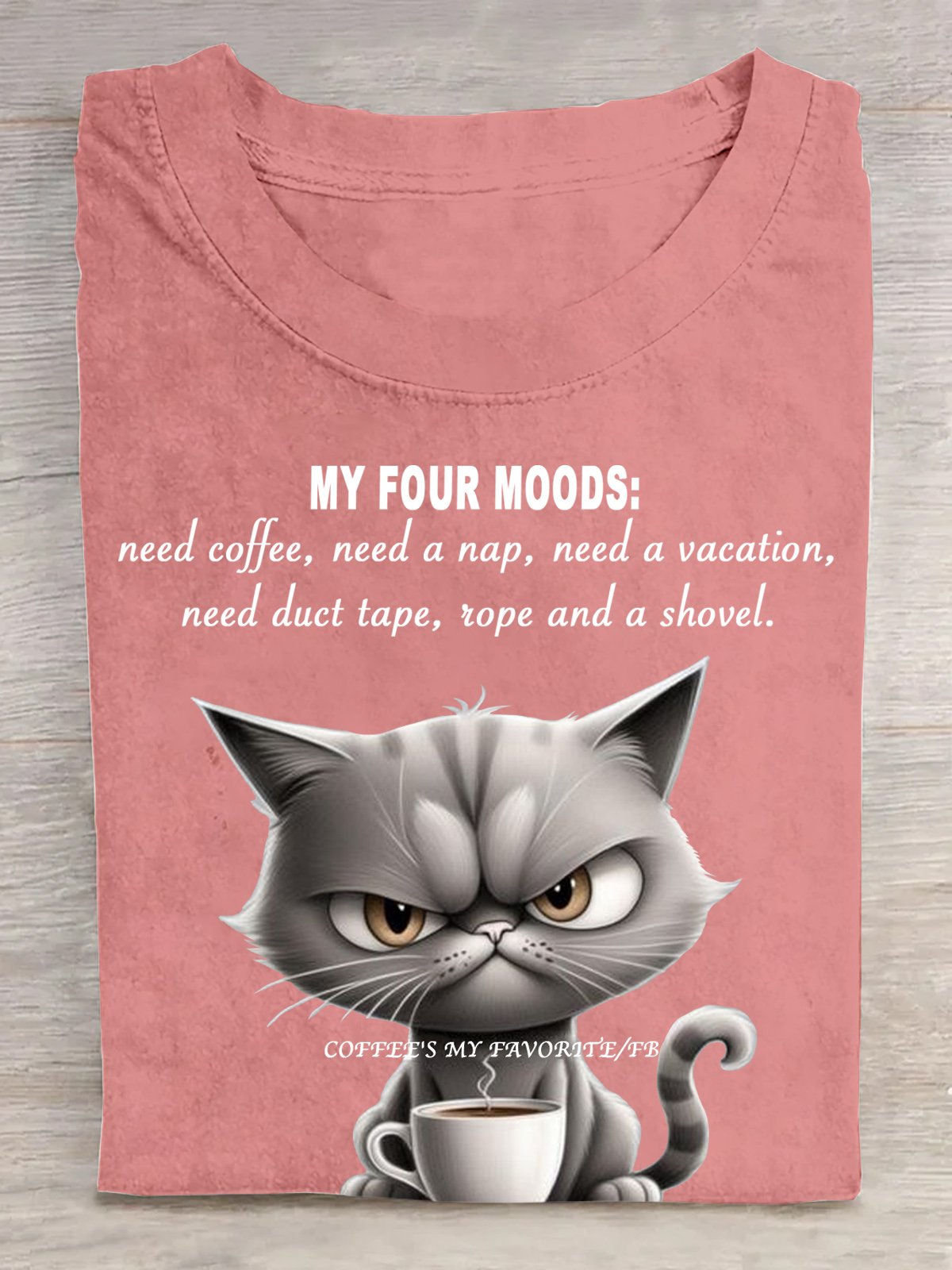 KAFFEE'S meine FAVORIT/FB Katze T-Shirt