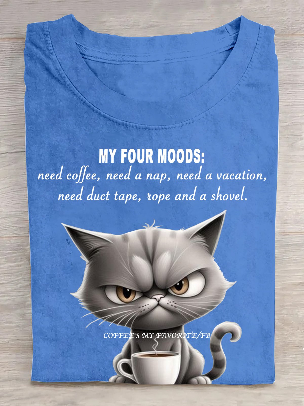 KAFFEE'S meine FAVORIT/FB Katze T-Shirt