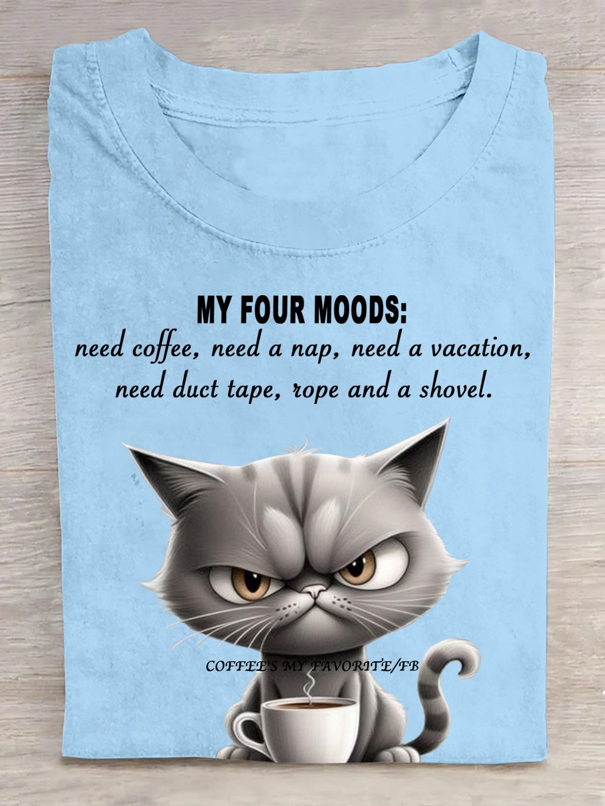 KAFFEE'S meine FAVORIT/FB Katze T-Shirt