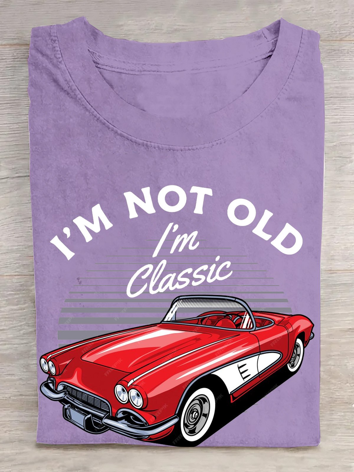 Schon seit Retro Stil 1960 I'M Nicht alt I'm Klassisch E RAPIK Baumwolle Lässig Weit T-Shirt