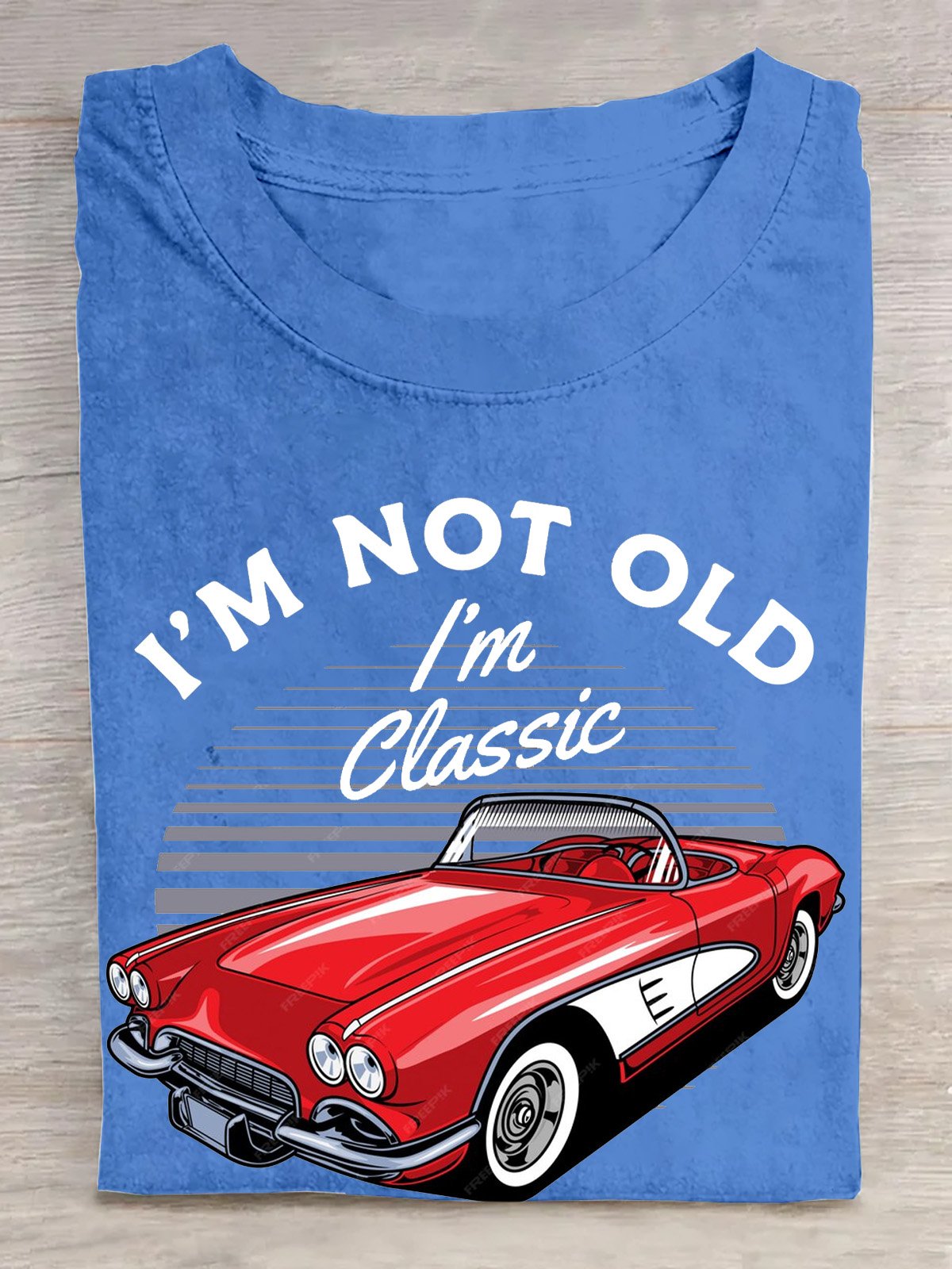 Schon seit Retro Stil 1960 I'M Nicht alt I'm Klassisch E RAPIK Baumwolle Lässig Weit T-Shirt