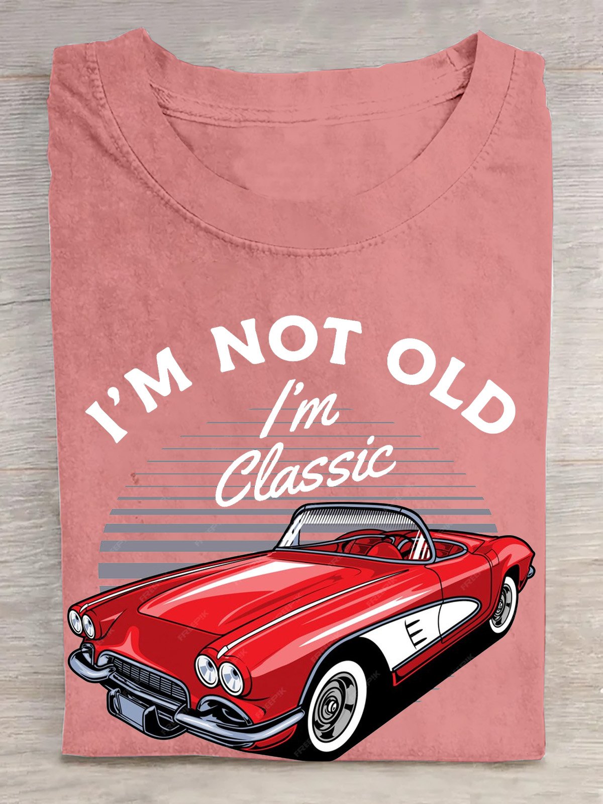 Schon seit Retro Stil 1960 I'M Nicht alt I'm Klassisch E RAPIK Baumwolle Lässig Weit T-Shirt