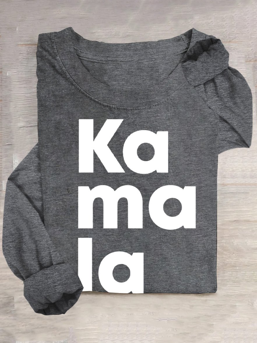 Komma-la Kamala für das Menschen Baumwollmischung Lässig T-Shirt