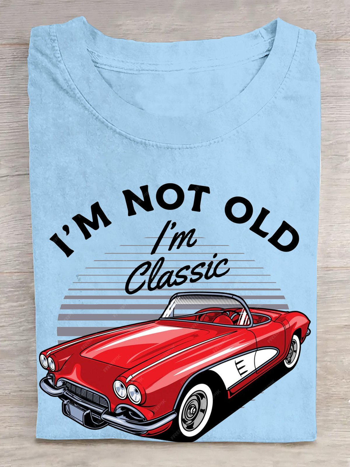 Schon seit Retro Stil 1960 I'M Nicht alt I'm Klassisch E RAPIK Baumwolle Lässig Weit T-Shirt