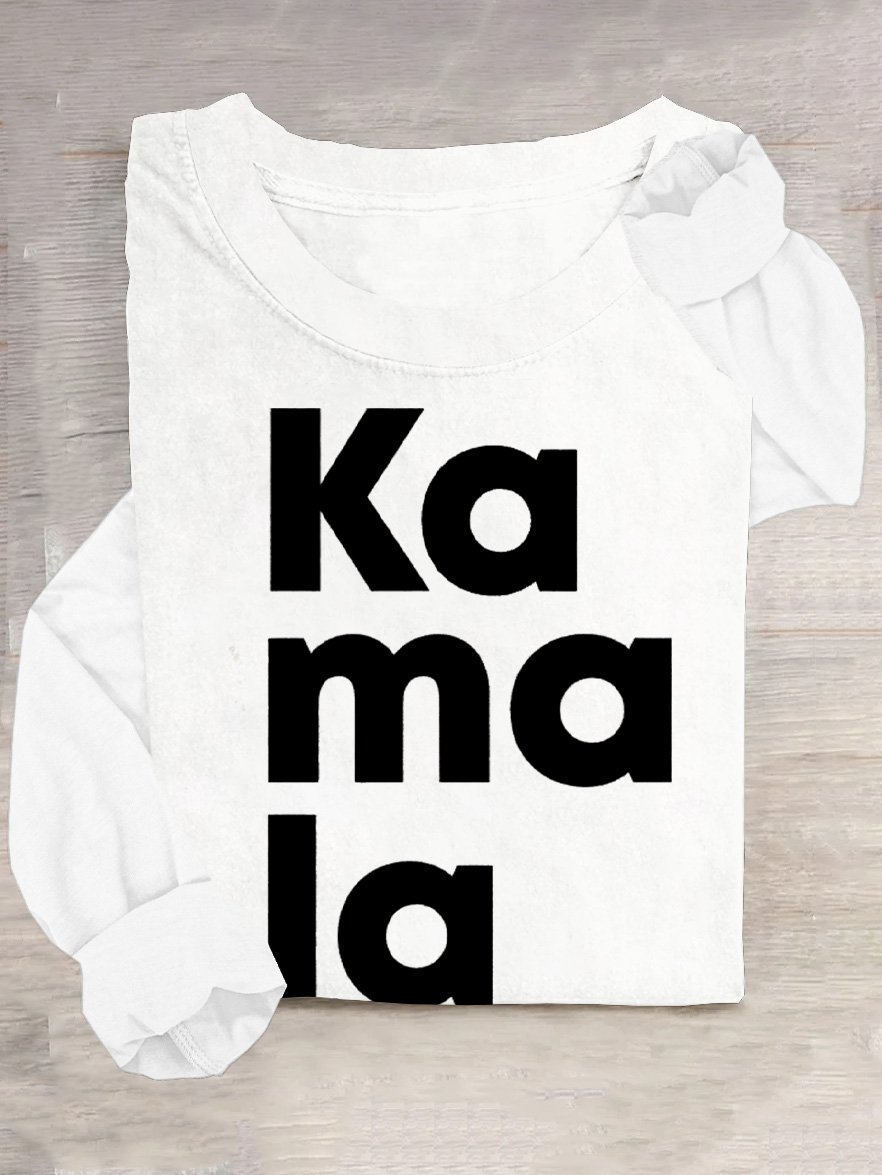 Komma-la Kamala für das Menschen Baumwollmischung Lässig T-Shirt