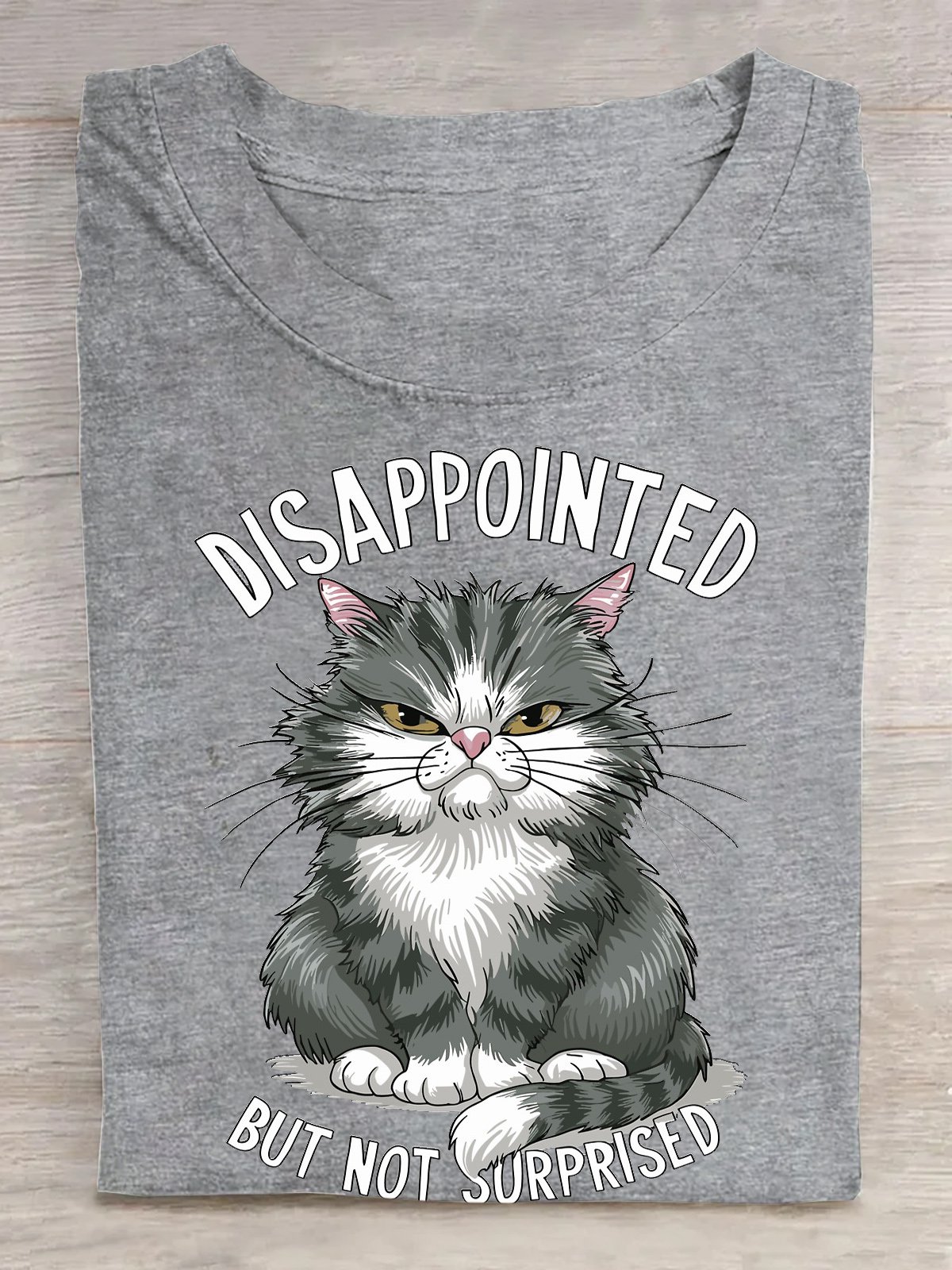 Katze enttäuscht aber Nicht überrascht T-Shirt